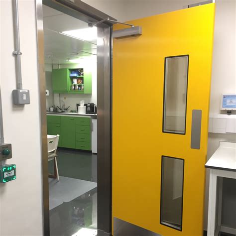 guidelines to put metal lab boxes on doctors doors|sliding laboratory doors.